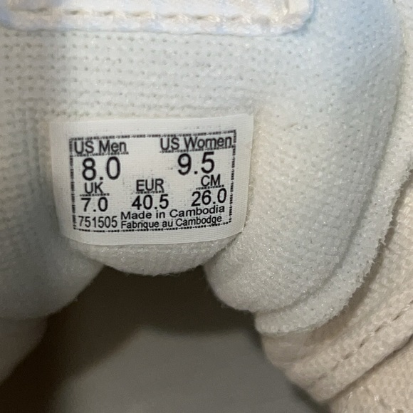 Vans Women’s Blossom Sk8- Hi Tapered Linen Trainers Sz 9.5 New Without Box/tags - Picture 12 of 12